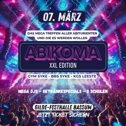 ABIKOMA XXL - Early Bird